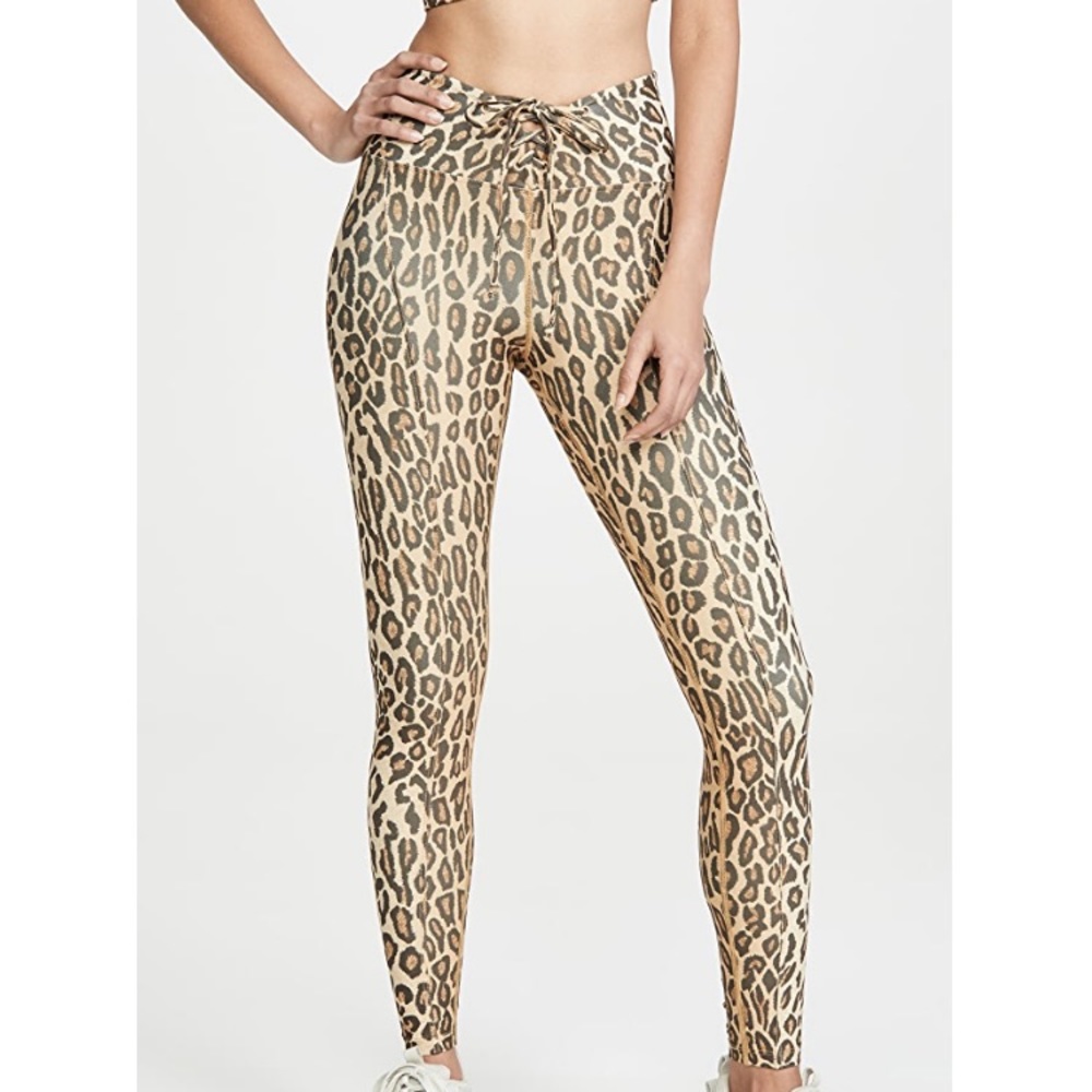 Year of Ours Leopard  Leggings.  NWOT. Small